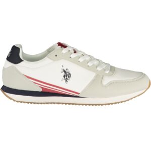 US POLO ASSN. WEISSE HERREN-SPORTSCHUHE