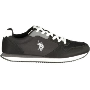 US POLO ASSN. SCHWARZE HERREN-SPORTSCHUHE