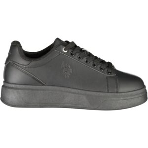 US POLO ASSN. SCHWARZE HERREN-SPORTSCHUHE