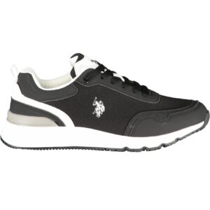 US POLO ASSN. SCHWARZE HERREN-SPORTSCHUHE