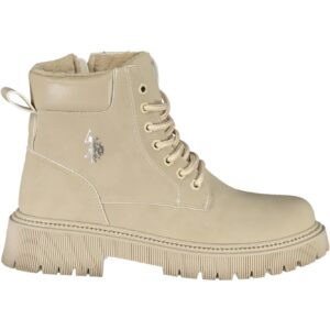 US POLO ASSN. BEIGE DAMENSTIEFEL