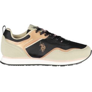 US POLO ASSN. SCHWARZE DAMEN-SPORTSCHUHE