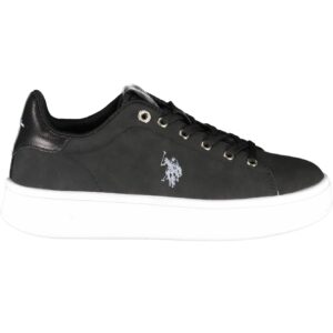 US POLO ASSN. SCHWARZE DAMEN-SPORTSCHUHE