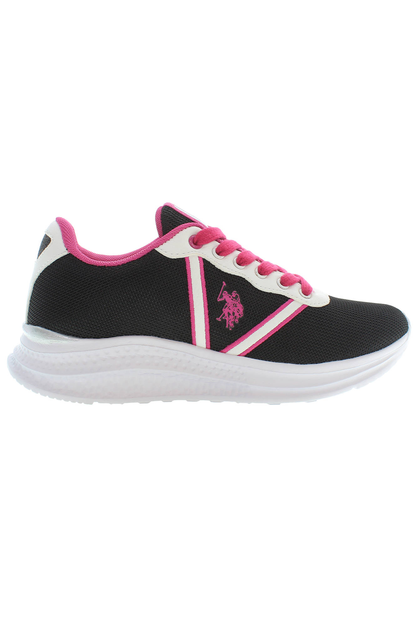 US POLO ASSN. SCHWARZE DAMEN-SPORTSCHUHE