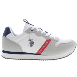 US POLO ASSN. WEISSE HERREN-SPORTSCHUHE