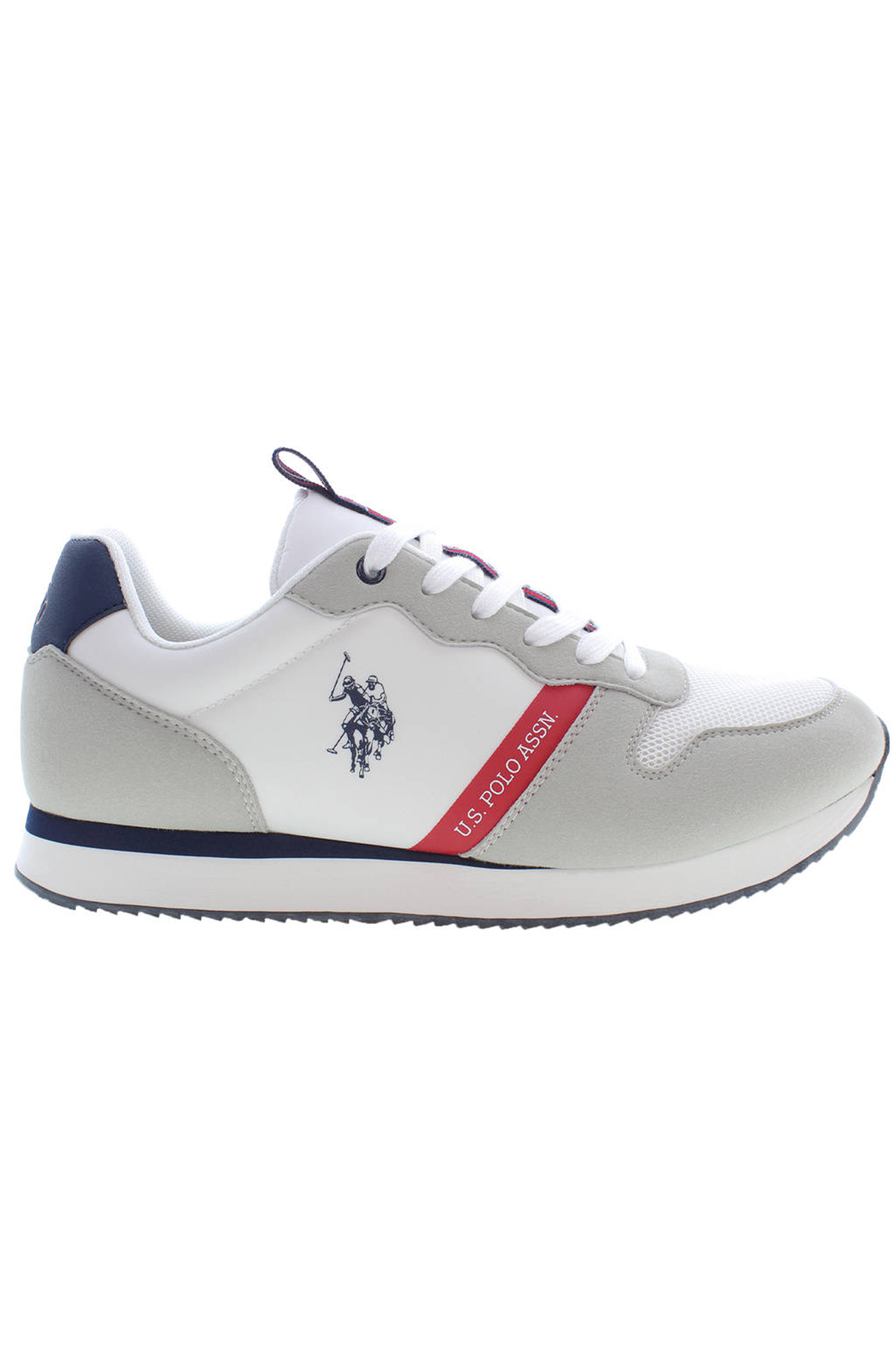 US POLO ASSN. WEISSE HERREN-SPORTSCHUHE