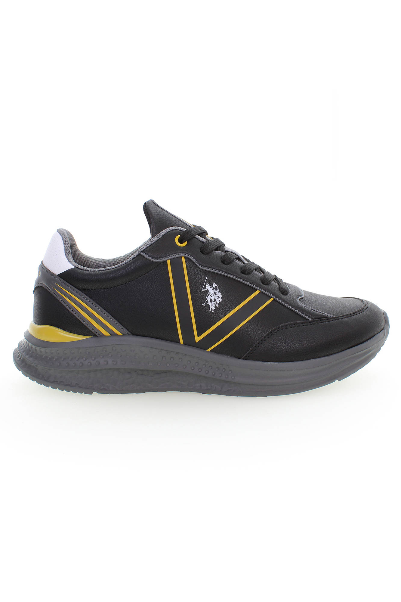 US POLO ASSN. SCHWARZE HERREN-SPORTSCHUHE