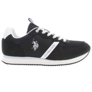 US POLO ASSN. SCHWARZE HERREN-SPORTSCHUHE