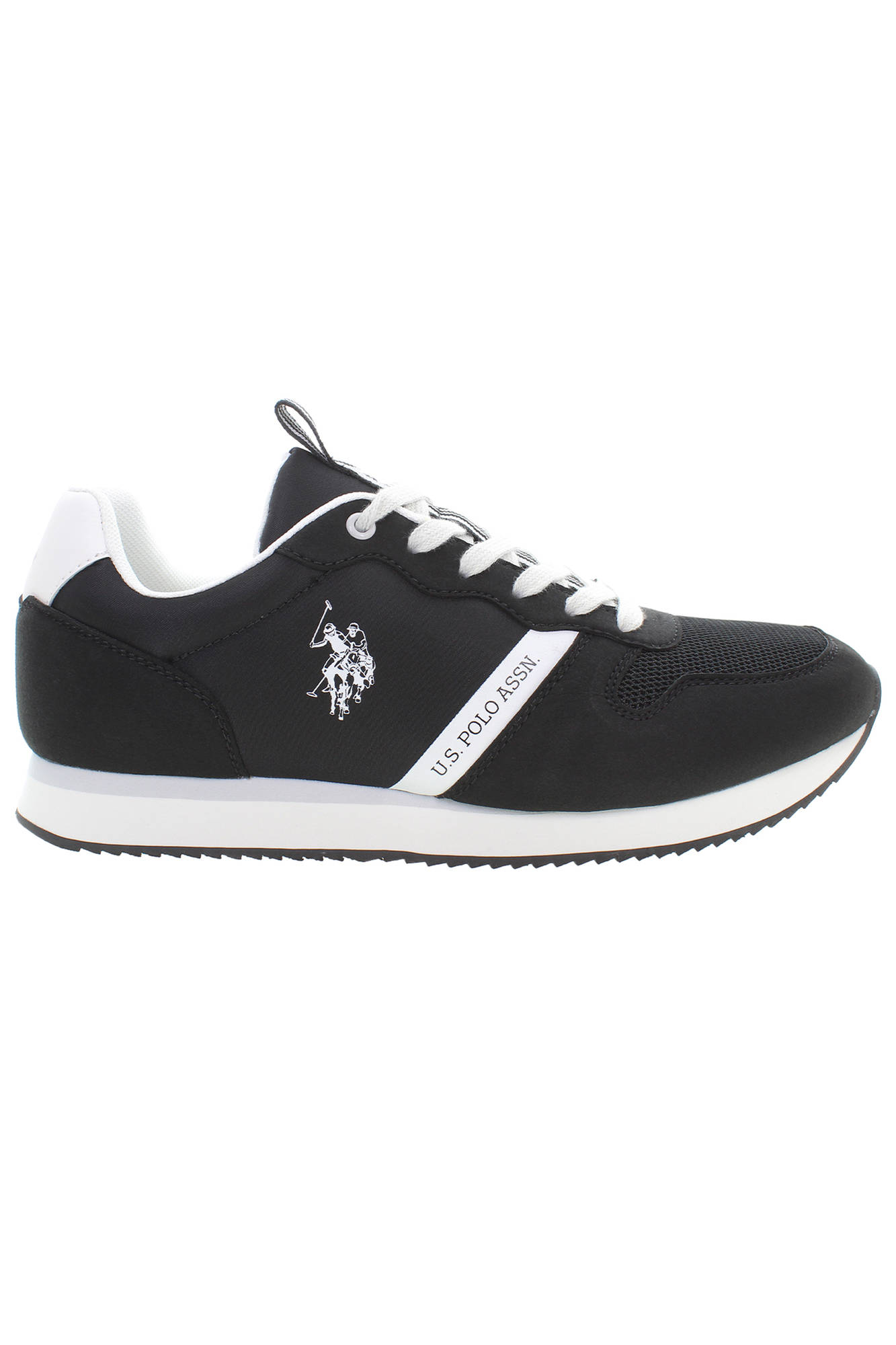 US POLO ASSN. SCHWARZE HERREN-SPORTSCHUHE