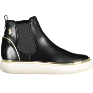 US POLO ASSN. DAMEN-SCHWARZER STIEFEL