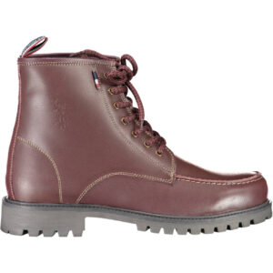 US POLO ASSN. ROTE HERRENSTIEFEL