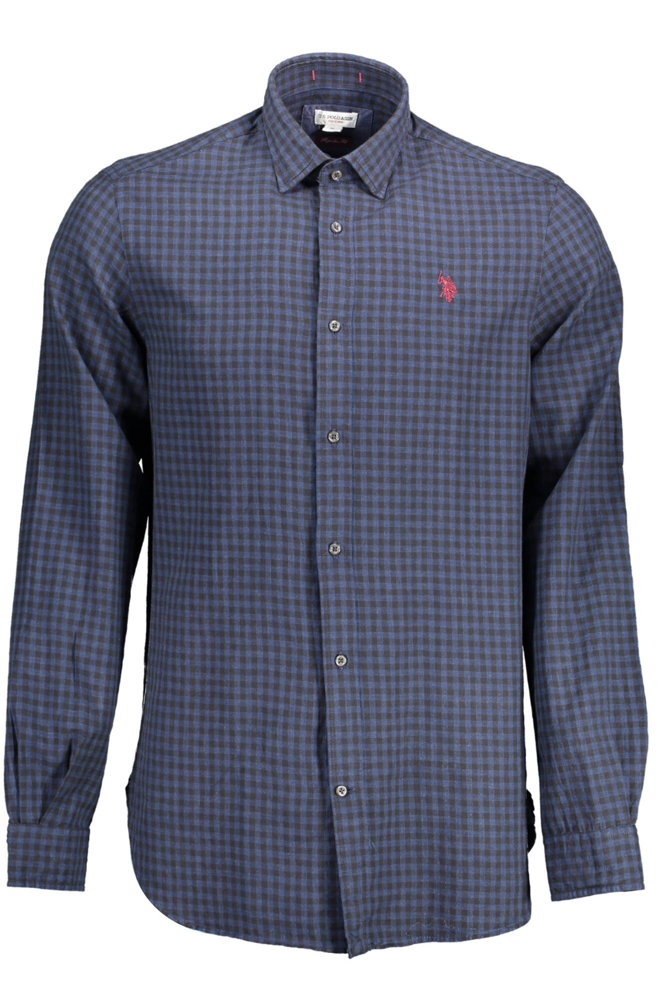 US POLO ASSN. Herren Langarmshirt, blau