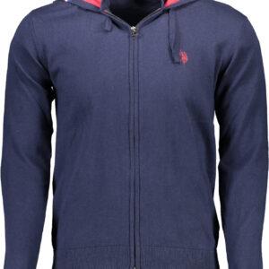 US POLO ASSN. Herren-Strickjacke, blau