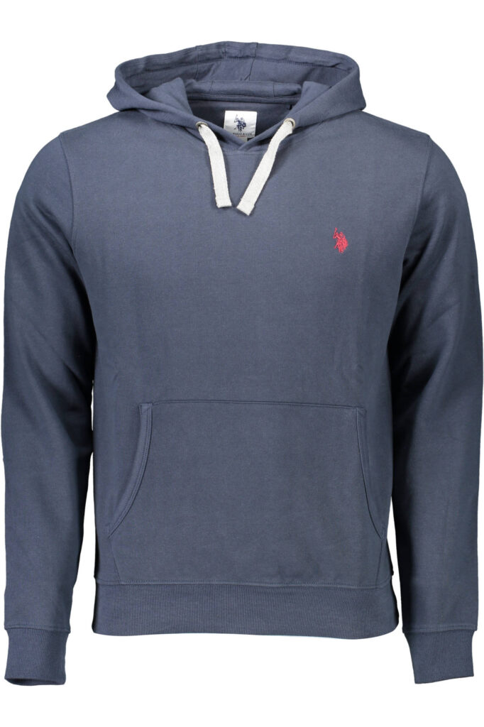 US POLO ASSN. Herren-Sweatshirt mit Reißverschluss, blau