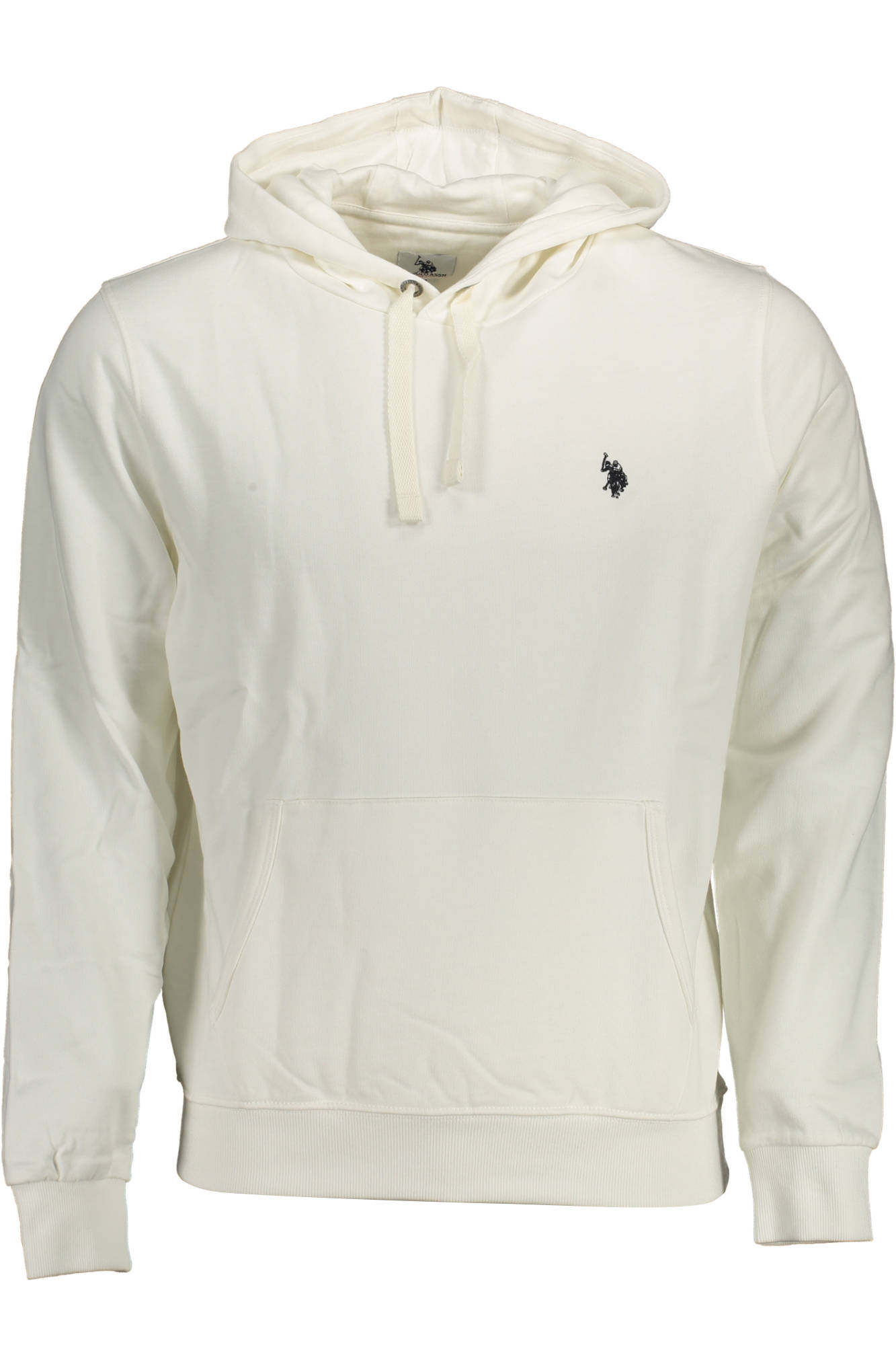 US POLO ASSN. Herren-Sweatshirt mit Reißverschluss, weiß