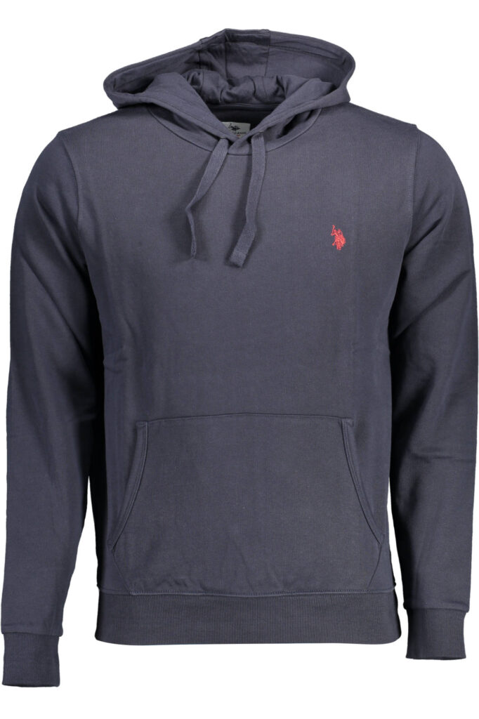 US POLO ASSN. Herren-Sweatshirt mit Reißverschluss, blau