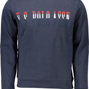 US POLO ASSN. Herren-Sweatshirt mit Reißverschluss, blau