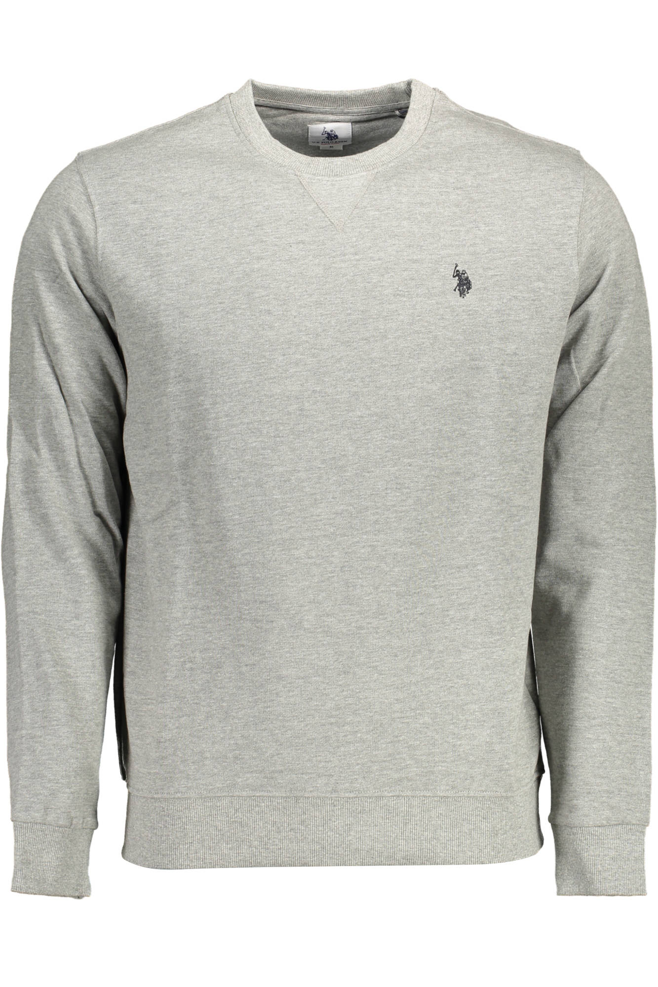 US POLO ASSN. Herren-Sweatshirt mit Reißverschluss, grau