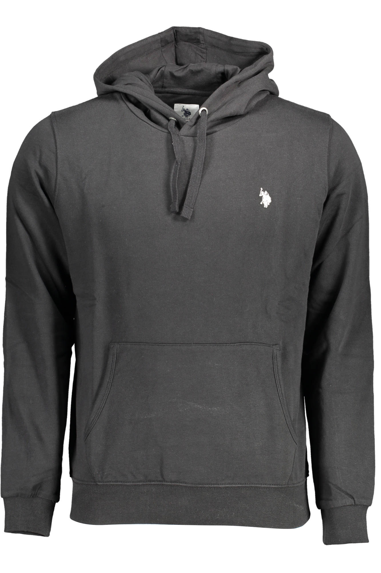 US POLO ASSN. Herren-Sweatshirt, schwarz, mit Reißverschluss