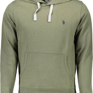 US POLO ASSN. Herren-Sweatshirt mit Reißverschluss, grün