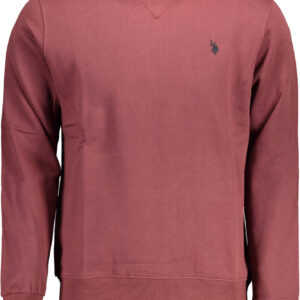 US POLO ASSN. Herren-Sweatshirt mit Reißverschluss, lila,