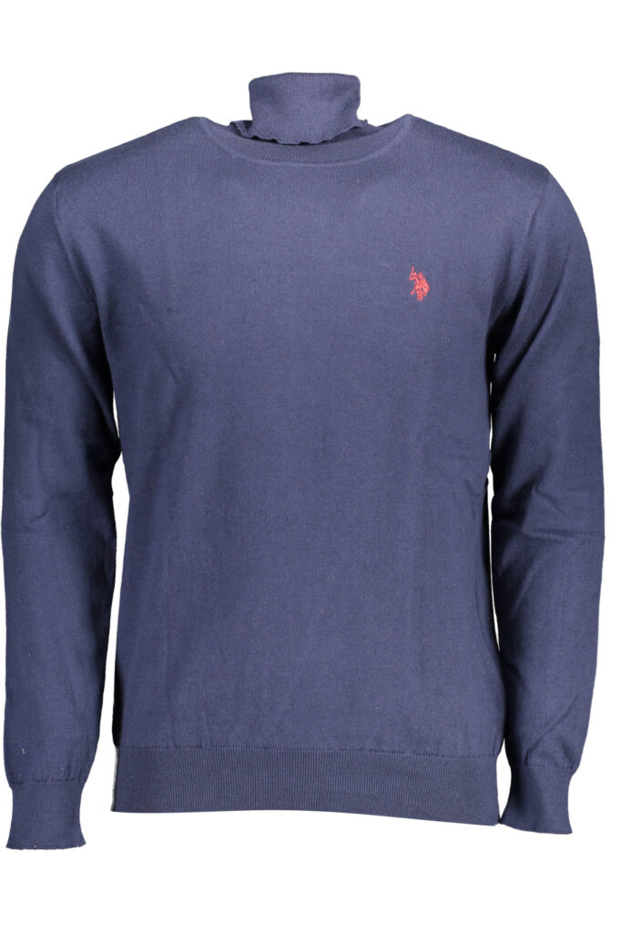 US POLO ASSN. Herren-Rollkragenpullover, blau