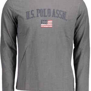 US POLO ASSN. Herren Langarmshirt, Grau