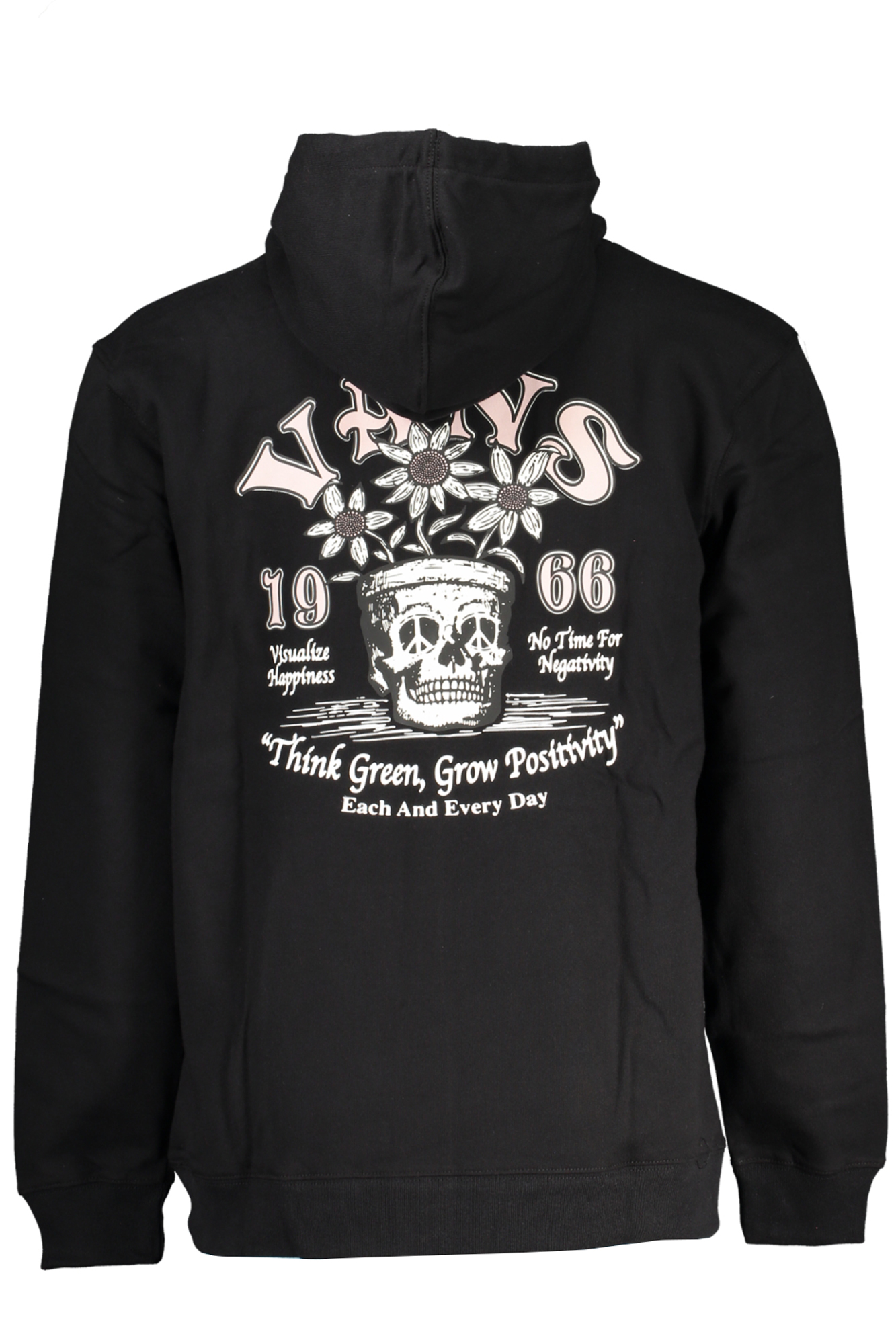 VANS SCHWARZES HERREN-SWEATSHIRT MIT REISSVERSCHLUSS – Bild 2
