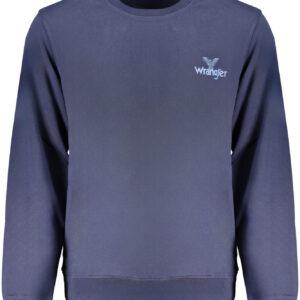 WRANGLER HERREN-SWEATSHIRT BLAU MIT REISSVERSCHLUSS