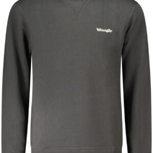 WRANGLER HERREN SWEATSHIRT SCHWARZ MIT REISSVERSCHLUSS