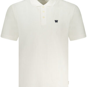 WRANGLER POLO KURZARM HERREN WEISS