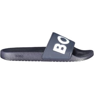 BOSS FOOTWEAR HERREN-PANTOFFELN, BLAU