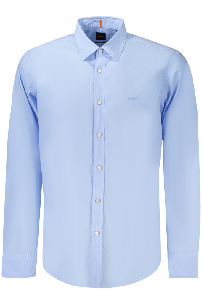 BOSS LANGARMHEMD HERREN BLAU