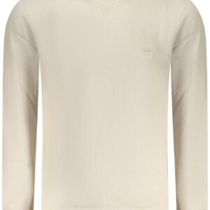 BOSS Herren-Sweatshirt mit Reißverschluss, Beige