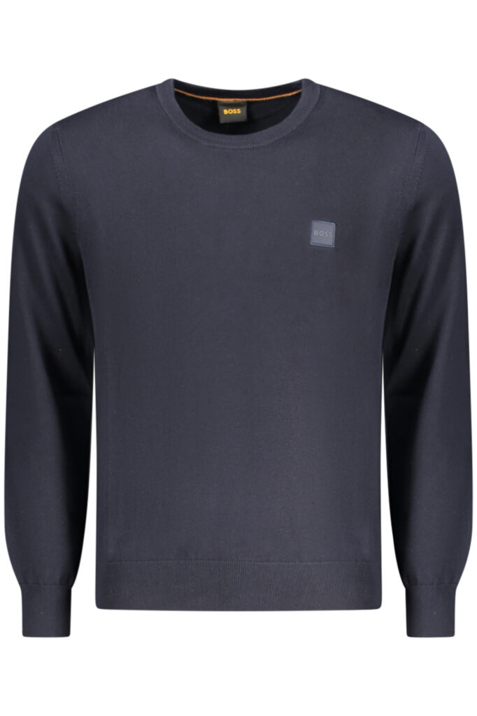 BOSS HERREN PULLOVER BLAU