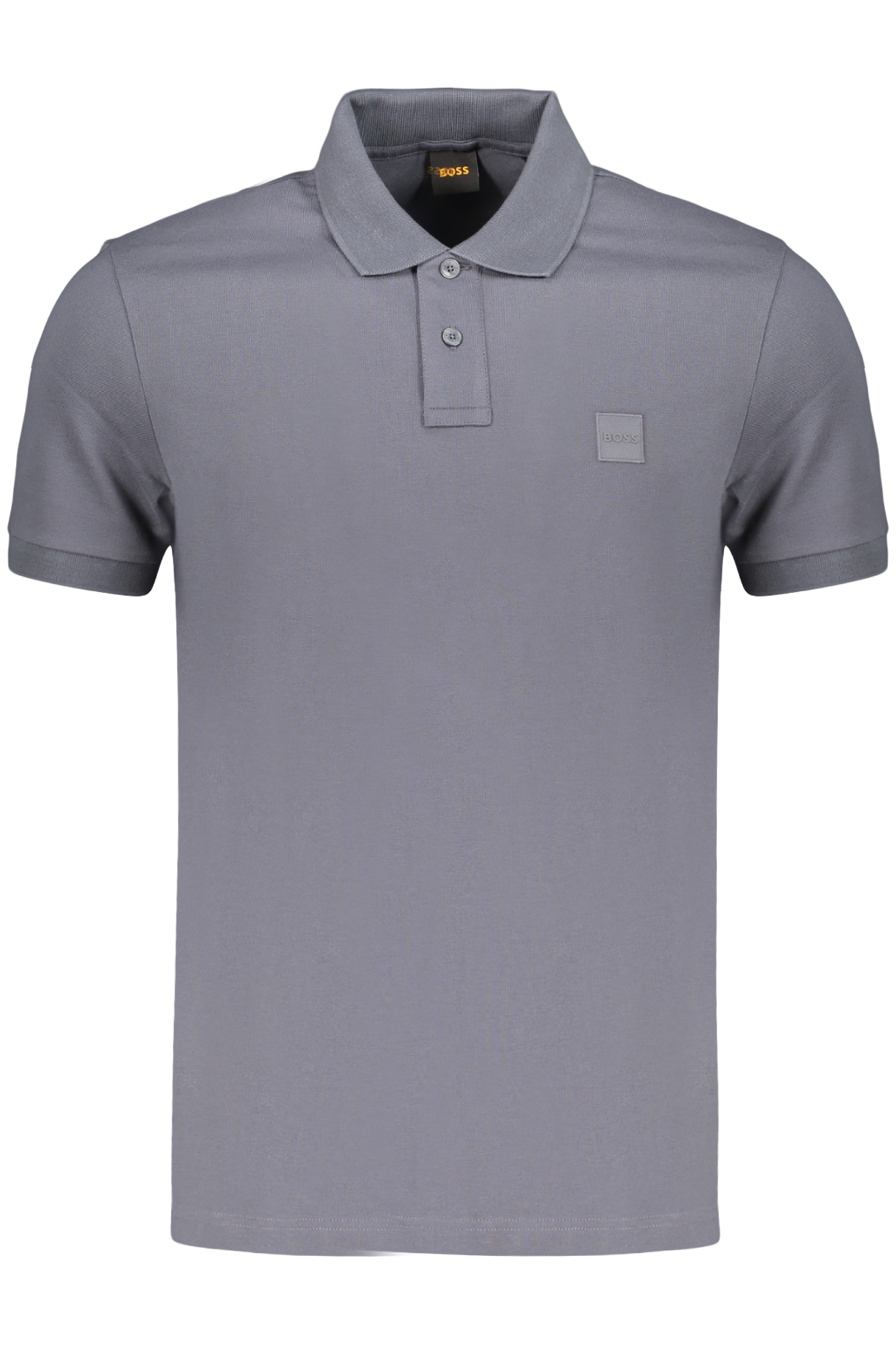 BOSS Herren-Poloshirt mit kurzen Ärmeln, blau