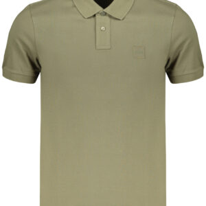 BOSS Herren-Poloshirt mit kurzen Ärmeln, grün