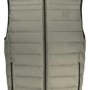 BOSS Herren grüne ärmellose Jacke