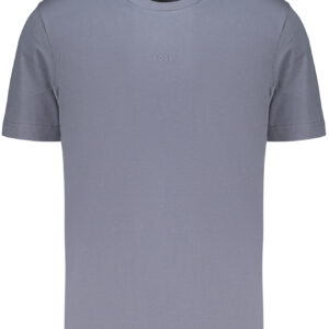 BOSS Herren-T-Shirt mit kurzen Ärmeln, blau