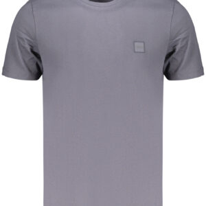 BOSS Herren-T-Shirt mit kurzen Ärmeln, blau