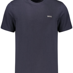 BOSS Herren-T-Shirt mit kurzen Ärmeln, blau