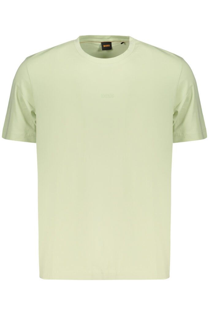 BOSS Herren Kurzarm-T-Shirt Grün