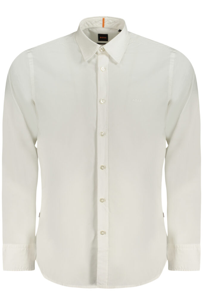 HUGO BOSS LANGARMHEMD HERREN WEISS