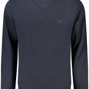 HUGO BOSS HERREN SWEATSHIRT MIT ZIP-UP BLAU