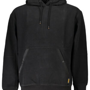 SCHWARZES HUGO BOSS HERREN-SWEATSHIRT MIT ZIP-OUT