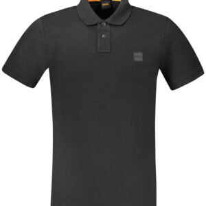 HUGO BOSS POLO KURZARM HERREN SCHWARZ