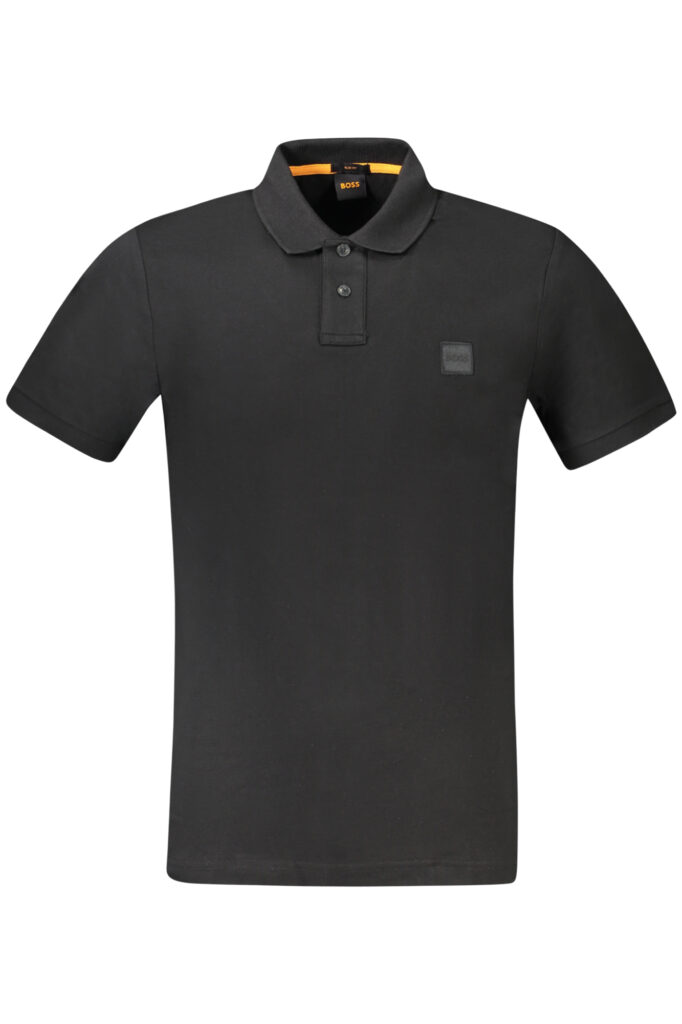 HUGO BOSS POLO KURZARM HERREN SCHWARZ