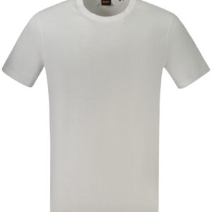 HUGO BOSS HERREN KURZARM T-SHIRT WEISS