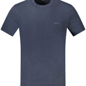 HUGO BOSS HERREN KURZARM T-SHIRT BLAU
