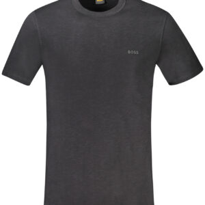 HUGO BOSS HERREN KURZARM T-SHIRT SCHWARZ